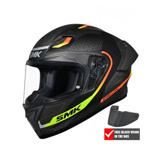 SMK Stellar Sport Flight Motorcycle Helmet at JTS Biker Clothing