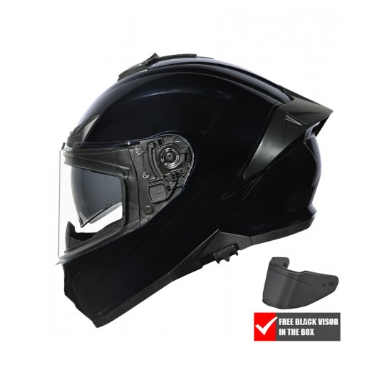 SMK Typhoon Unicolour Motorcycle Helmet at JTS Biker Clothing