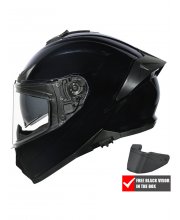 SMK Typhoon Unicolour Motorcycle Helmet at JTS Biker Clothing