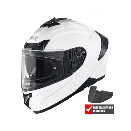 SMK Typhoon Unicolour Motorcycle Helmet at JTS Biker Clothing