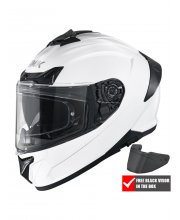 SMK Typhoon Unicolour Motorcycle Helmet at JTS Biker Clothing