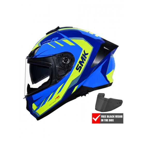 SMK Typhoon Aerot Motorcycle Helmet at JTS Biker Clothing