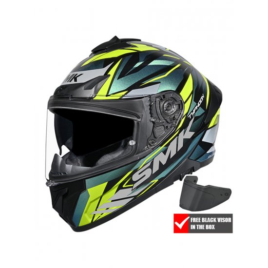 SMK Typhoon Rival Motorcycle Helmet at JTS Biker Clothing
