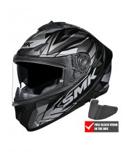SMK Typhoon Rival Motorcycle Helmet at JTS Biker Clothing