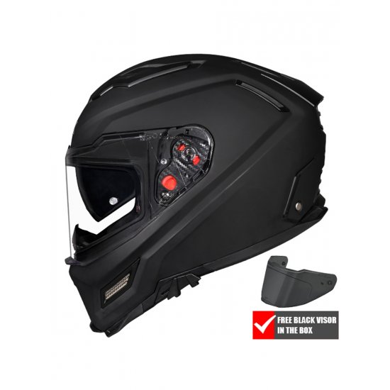 SMK Agnar Unicolour Motorcycle Helmet at JTS Biker Clothing