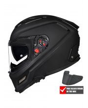 SMK Agnar Unicolour Motorcycle Helmet at JTS Biker Clothing