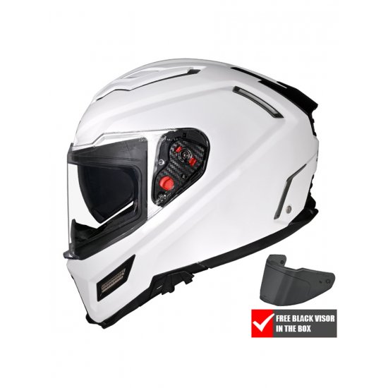SMK Agnar Unicolour Motorcycle Helmet at JTS Biker Clothing