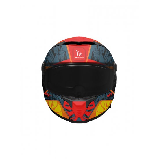MT Thunder 4 SV Rainforest Motorcycle Helmet At JTS Biker Clothing