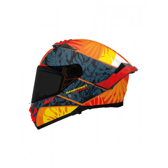 MT Thunder 4 SV Rainforest Motorcycle Helmet At JTS Biker Clothing