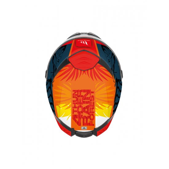 MT Thunder 4 SV Rainforest Motorcycle Helmet At JTS Biker Clothing