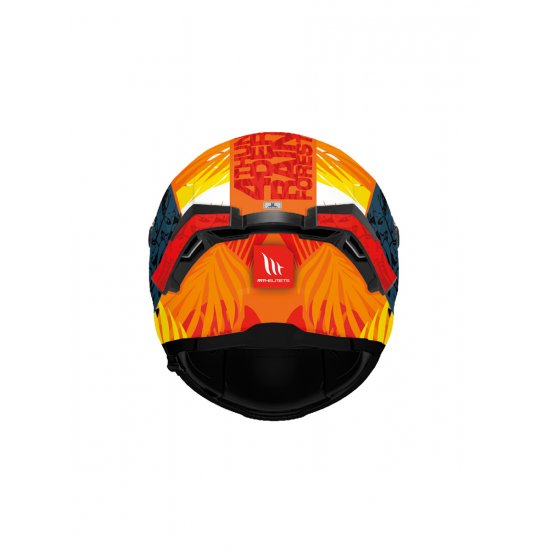 MT Thunder 4 SV Rainforest Motorcycle Helmet At JTS Biker Clothing