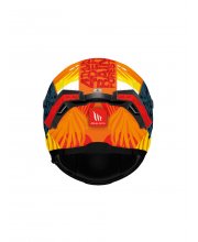 MT Thunder 4 SV Rainforest Motorcycle Helmet At JTS Biker Clothing