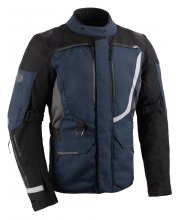 Black/Blue Oxford Montreal 5.0 Dry2Dry Mens Textile Jacket at JTS Biker Clothing
