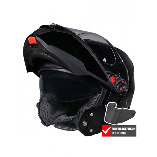 SMK Gullwing Unicolour Motorcycle Helmet at JTS Biker Clothing