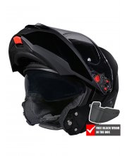 SMK Gullwing Unicolour Motorcycle Helmet at JTS Biker Clothing