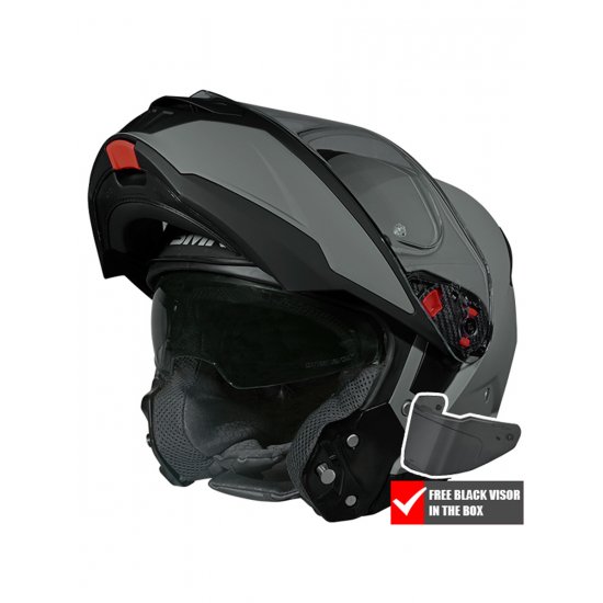 SMK Gullwing Unicolour Motorcycle Helmet at JTS Biker Clothing