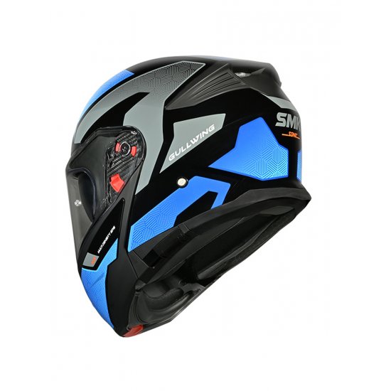 SMK Gullwing V2 Sonic Motorcycle Helmet at JTS Biker Clothing