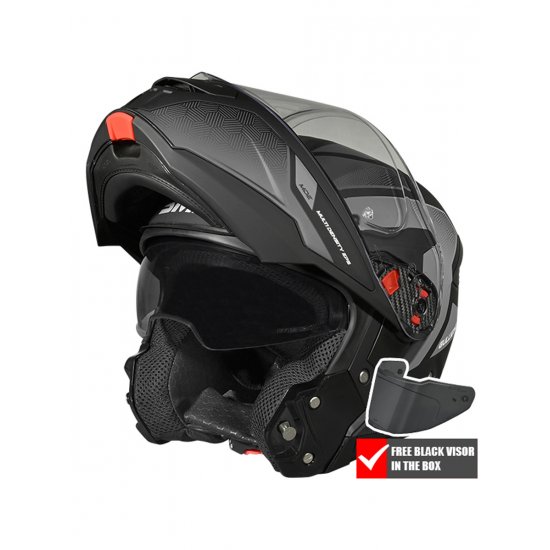 SMK Gullwing V2 Sonic Motorcycle Helmet at JTS Biker Clothing