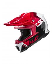 Red HJC C50 Primal Motorcycle Helmet at JTS Biker Clothing