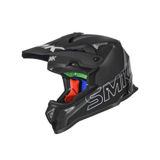 SMK Allterra Unicolour Motorcycle Helmet at JTS Biker Clothing