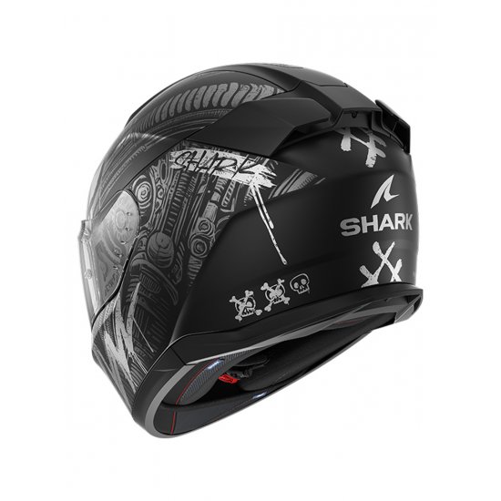 Shark D-Skwal 3 Shiever Motorcycle Helmet at JTS Biker Clothing