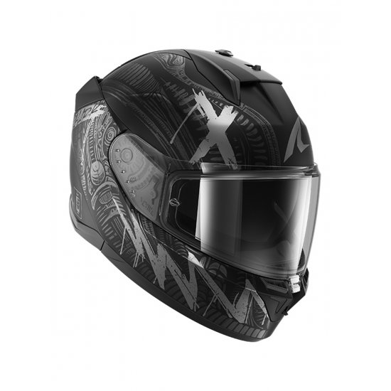 Shark D-Skwal 3 Shiever Motorcycle Helmet at JTS Biker Clothing