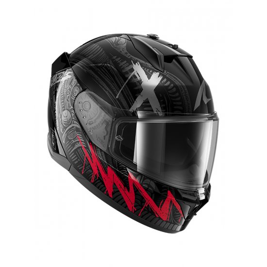 Shark D-Skwal 3 Shiever Motorcycle Helmet at JTS Biker Clothing