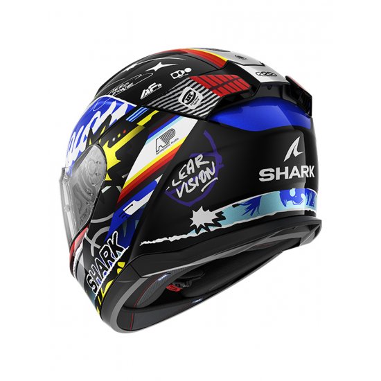 Shark D-Skwal 3 Streetrush Motorcycle Helmet at JTS Biker Clothing
