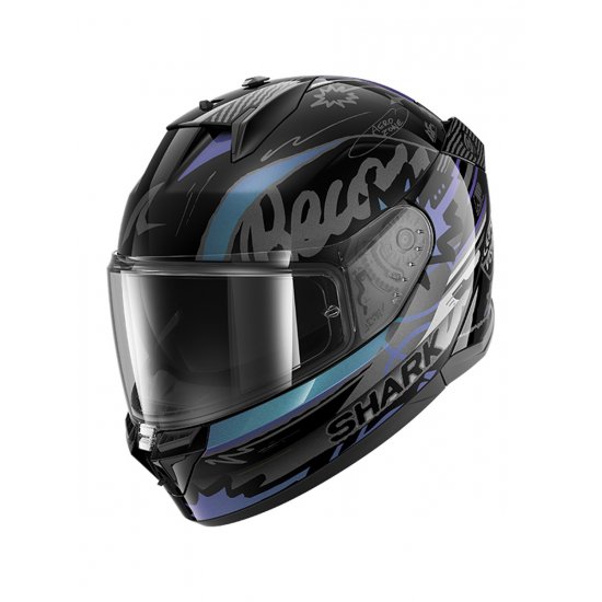 Shark D-Skwal 3 Streetrush Motorcycle Helmet at JTS Biker Clothing