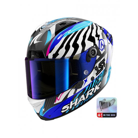 Shark Aeron Speed-Fancy Motorcycle Helmet at JTS Biker Clothing