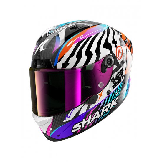Shark Aeron Speed-Fancy Motorcycle Helmet at JTS Biker Clothing