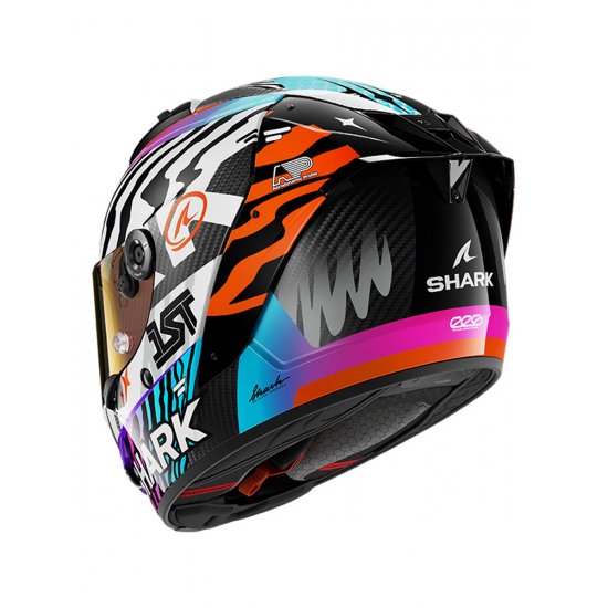 Shark Aeron Speed-Fancy Motorcycle Helmet at JTS Biker Clothing