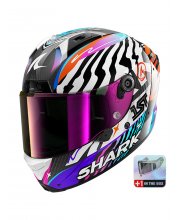 Shark Aeron Speed-Fancy Motorcycle Helmet at JTS Biker Clothing