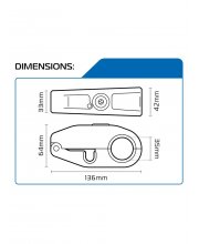 Oxford Brake Lock Alarm at JTS Biker Clothing 