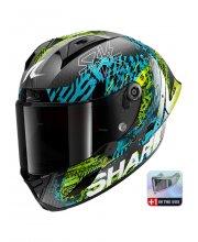 Shark Aeron-GP FIM 2 Speed-Vib Motorcycle Helmet at JTS Biker Clothing