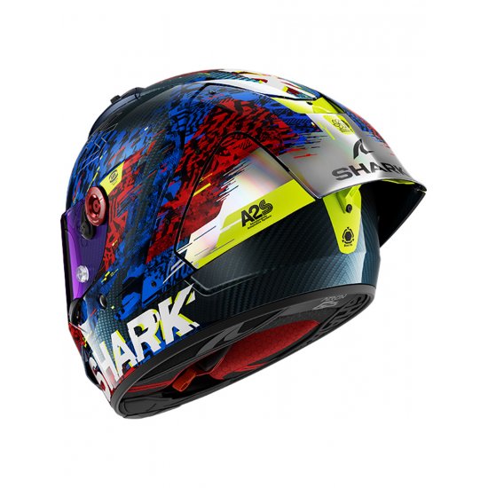 Shark Aeron-GP FIM 2 Speed-Vib Motorcycle Helmet at JTS Biker Clothing