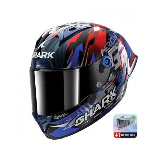 Shark Aeron-GP FIM 2 Zarco Victory Motorcycle Helmet at JTS Biker Clothing