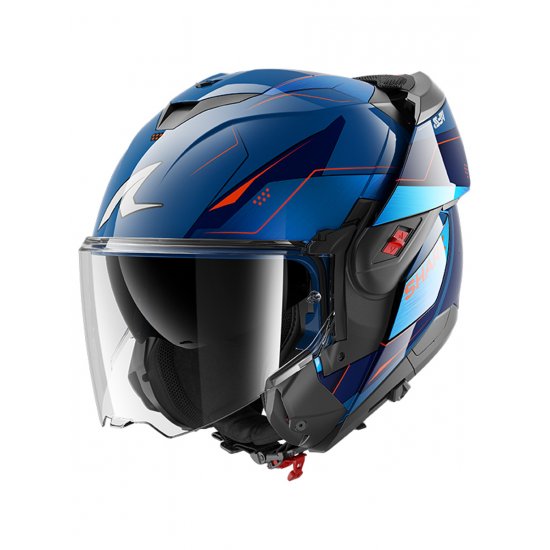 Shark OXO Mekarium Motorcycle Helmet at JTS Biker Clothing
