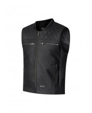 Richa Dusk Leather Gilet at JTS Biker Clothing
