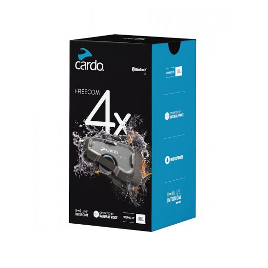 Cardo Freecom 4X Single Intercom at JTS Biker Clothing