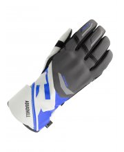 Blue/Grey Richa Eternity Waterproof Motorcycle Gloves at JTS Biker Clothing