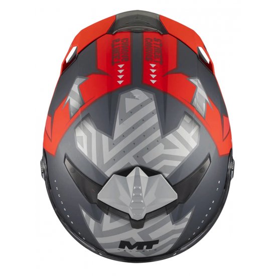 MT Thunder 4 R Canvas Motorcycle Helmet at JTS Biker Clothing