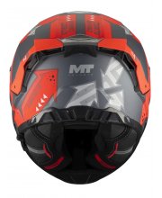 MT Thunder 4 R Canvas Motorcycle Helmet at JTS Biker Clothing
