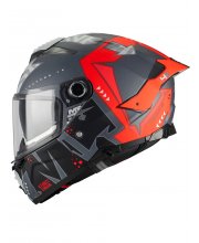 MT Thunder 4 R Canvas Motorcycle Helmet at JTS Biker Clothing