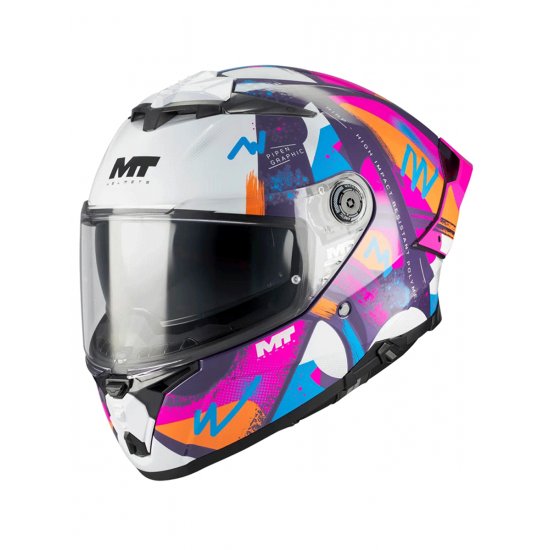 MT Thunder 4 R Pipen Motorcycle Helmet at JTS Biker Clothing