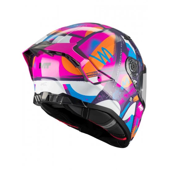 MT Thunder 4 R Pipen Motorcycle Helmet at JTS Biker Clothing