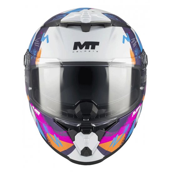 MT Thunder 4 R Pipen Motorcycle Helmet at JTS Biker Clothing