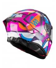 MT Thunder 4 R Pipen Motorcycle Helmet at JTS Biker Clothing