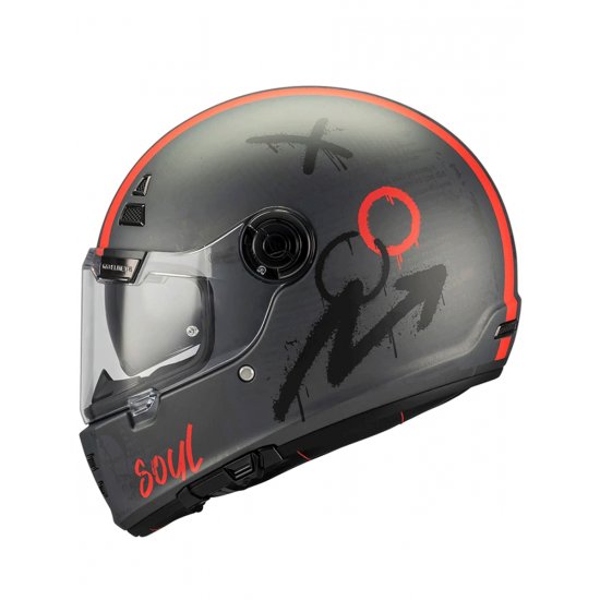 MT Jarama SV Papercut Motorcycle Helmet at JTS Biker Clothing