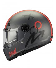 MT Jarama SV Papercut Motorcycle Helmet at JTS Biker Clothing